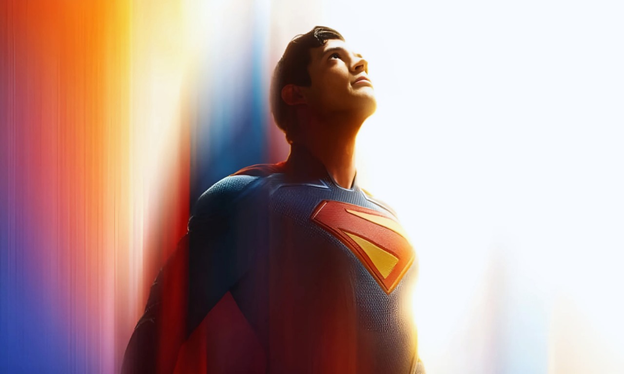 David Corenswet Suits Up as Superman in First Official Poster Revealed by James Gunn