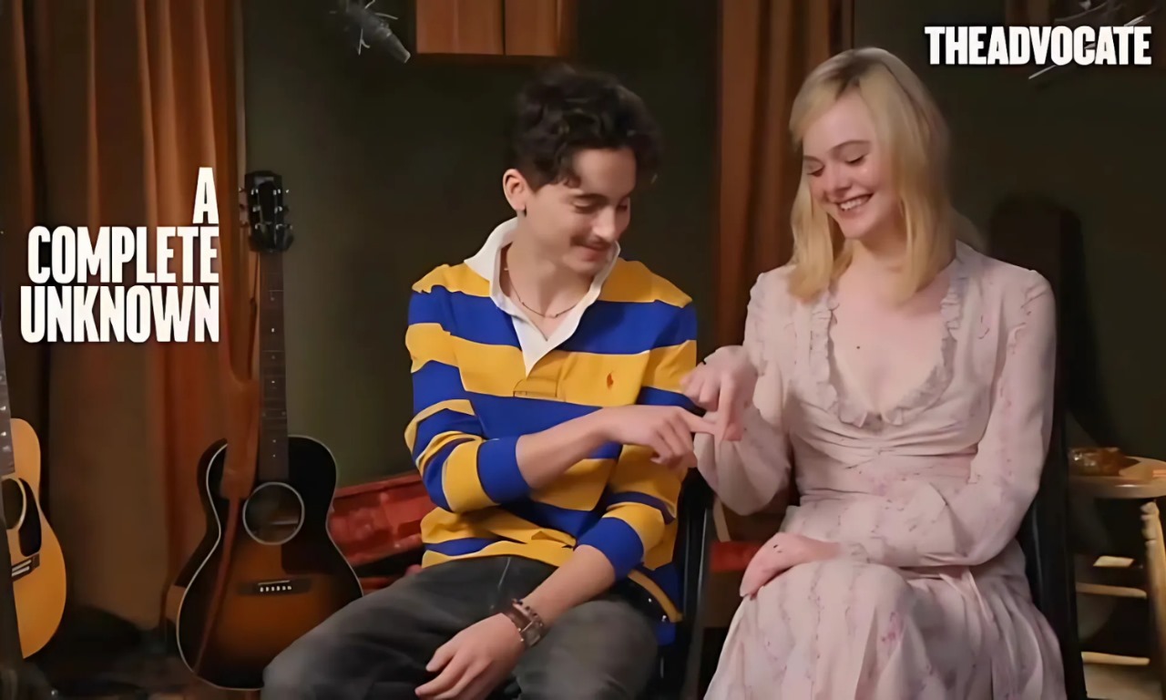 Timothée Chalamet and Elle Fanning Discuss A Complete Unknown in Viral Interview with Tracy Gilchrist