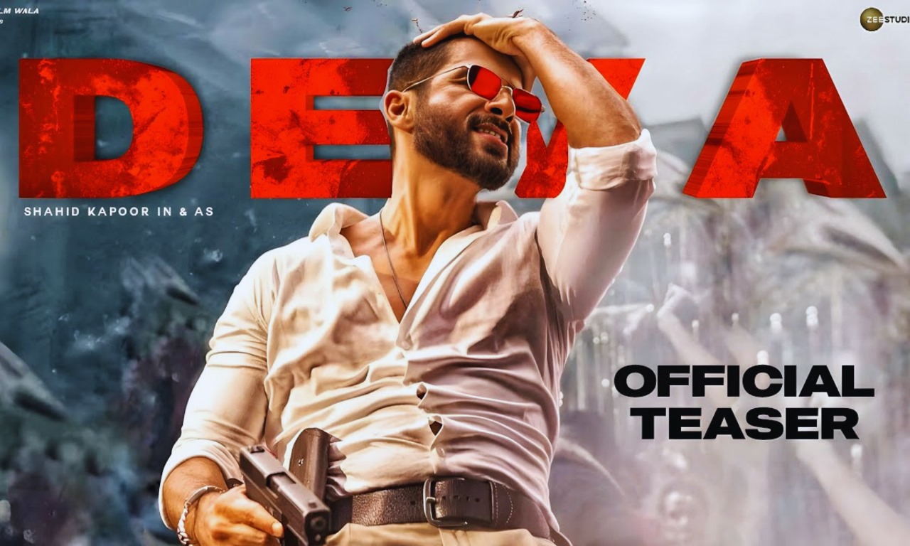 Shahid Kapoor Unleashes His Angriest Avatar in Upcoming Film Deva