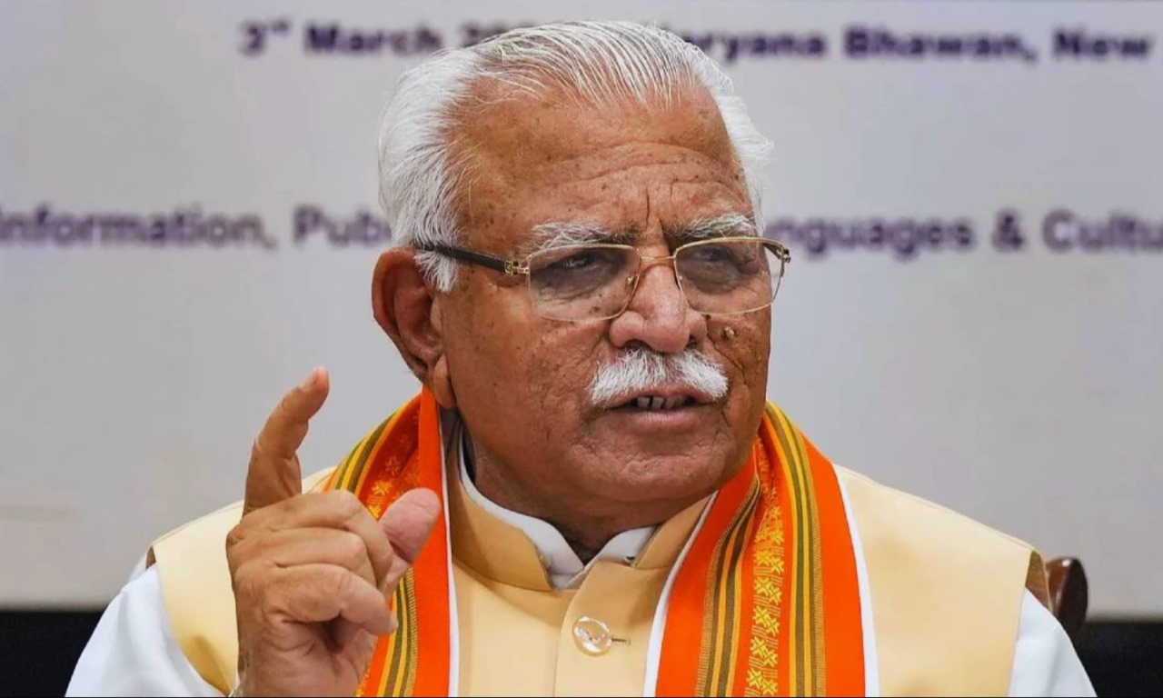 Manohar Lal Khattar Calls Nehru ‘Accidental PM,’ Sparks Congress Backlash