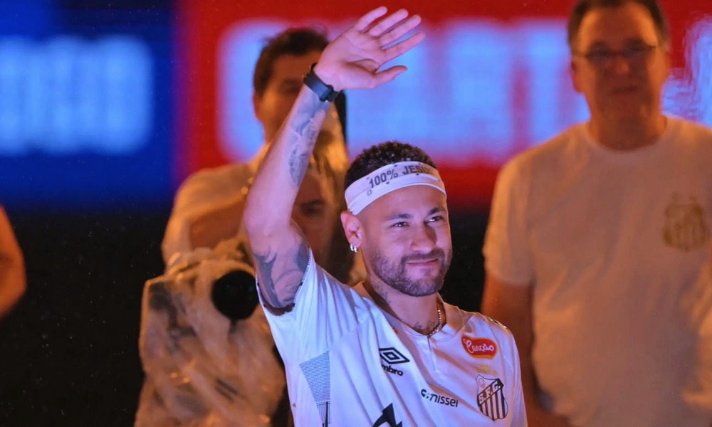 Santos President Confident Neymar Will Stay Until 2026 World Cup Despite Europe Interest