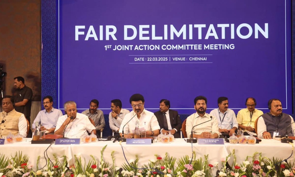 DMK Hosts Historic Delimitation Meeting in Chennai, CM Stalin Calls for Unity