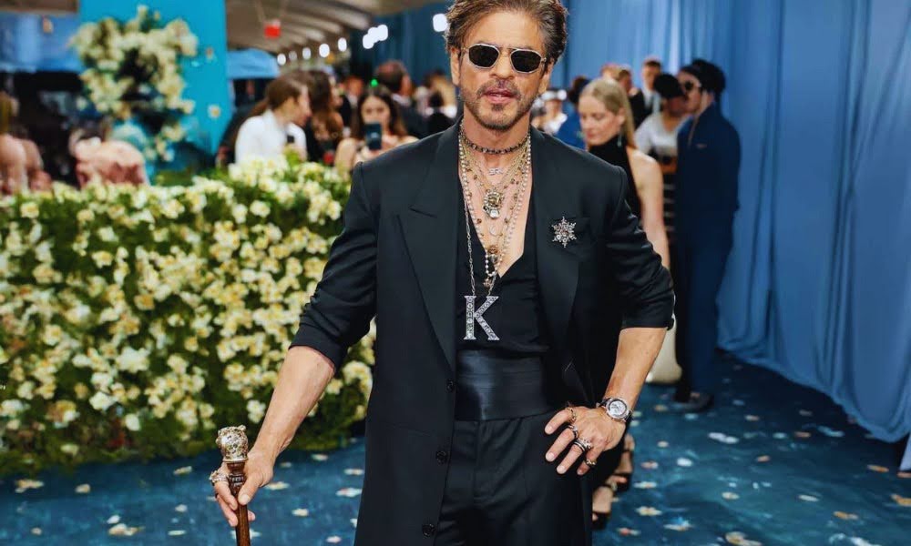 Shah Rukh Khan Makes Met Gala Debut in Sabyasachi, Fusing Indian Elegance with Global Dandyism