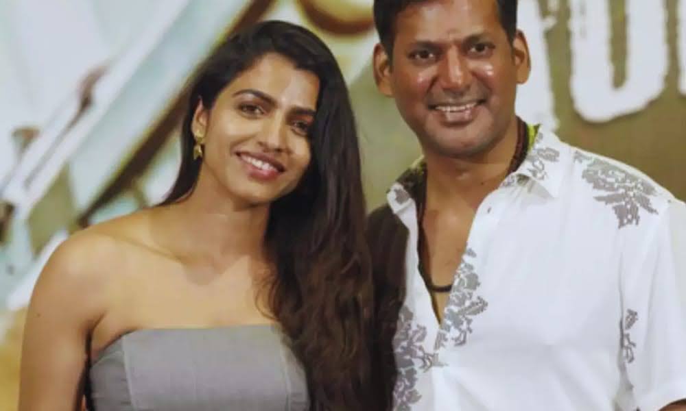 Wedding Bells for Vishal? Actor Rumoured to Marry Co-Star Sai Dhanshika