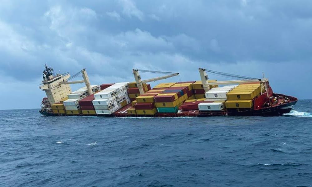 Containers from Sunken Liberian Cargo Ship Wash Ashore in Kerala; State on High Alert for Oil Spill