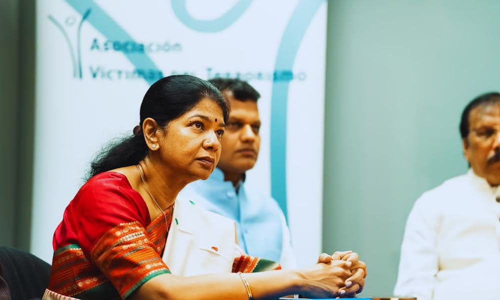Kanimozhi Lauded by Indian Diaspora in Spain for Emphasising ‘Unity in Diversity’ as India’s True National Language