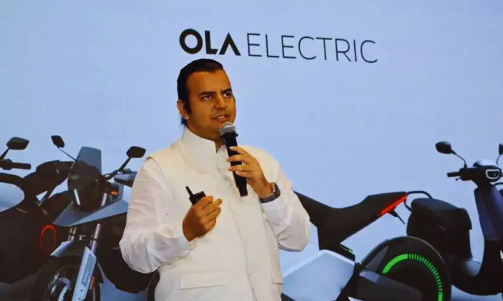 Bhavish Aggarwal Injects ₹20 Crore to Shield Ola Electric Collateral Amid Stock Slump