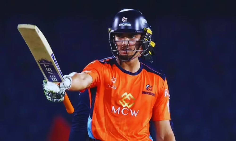 Indian-Origin Batter Sanjay Krishnamurthi Steals Show in MLC Opener at Oakland Coliseum