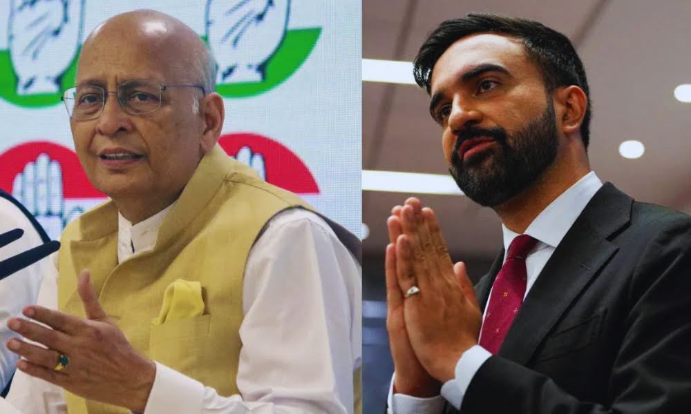 Singhvi Slams Zohran Mamdani, Says His Remarks Spare Pakistan’s PR Team the Effort