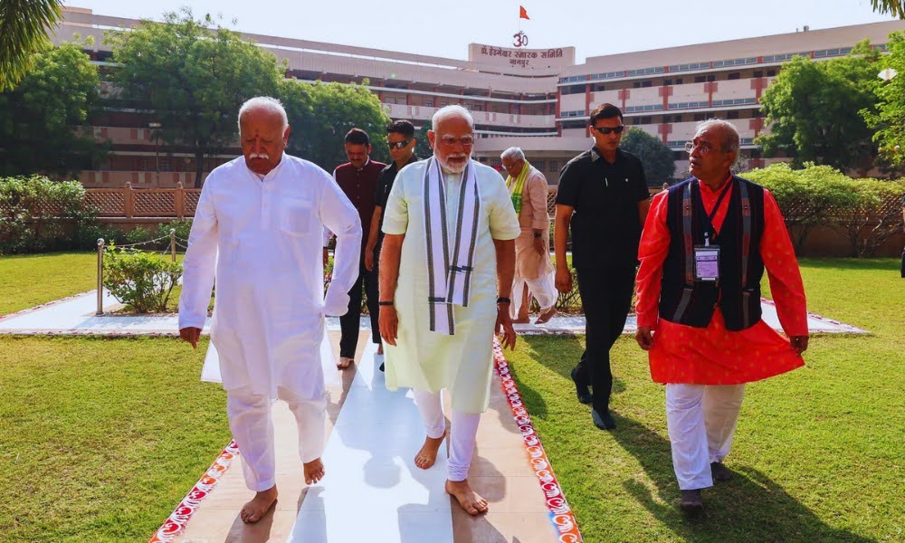 Mohan Bhagwat’s Retirement Hint at 75 Sparks Speculation Over PM Modi’s Future