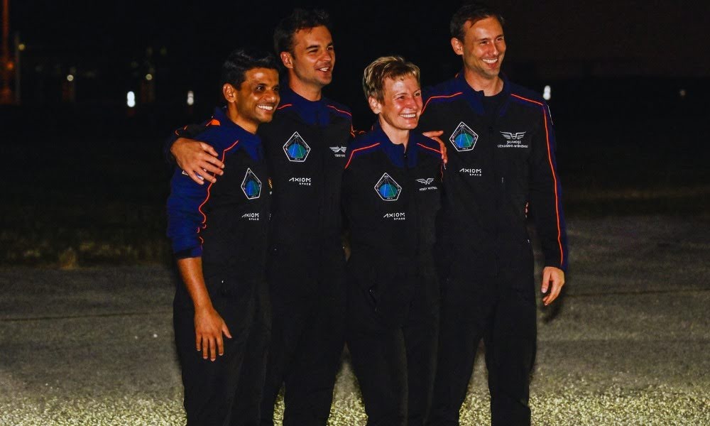 Historic Return: First Indian, Polish, and Hungarian Astronauts in 40 Years Complete Axiom Space Mission with Pacific Splashdown