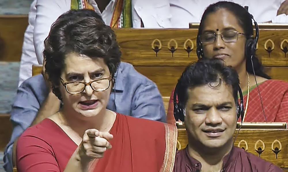 Priyanka Gandhi Slams PM Modi, Cites Trump’s Ceasefire Role as Sign of ‘Irresponsibility’