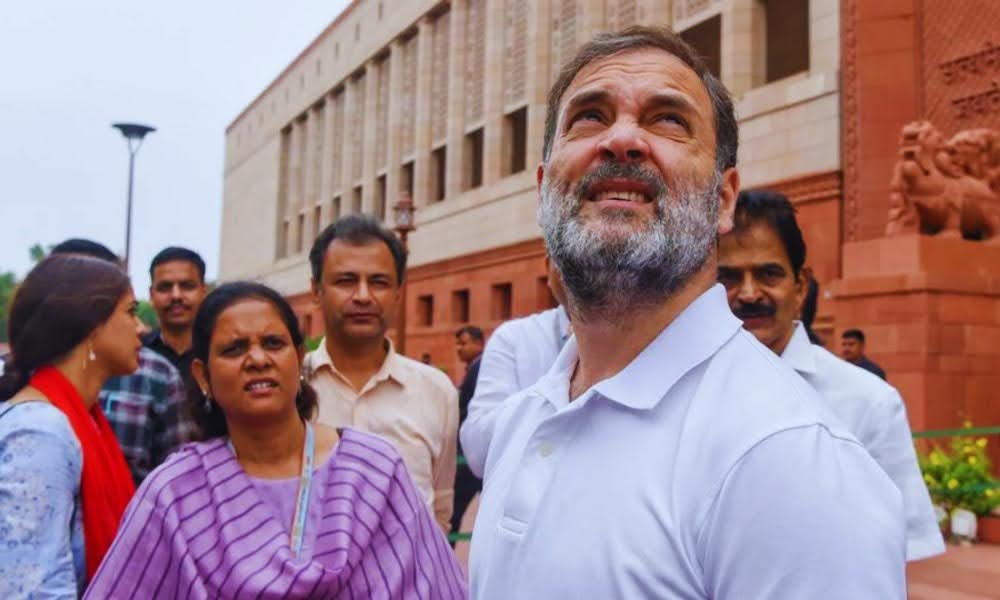 Rahul Gandhi Alleges PM Modi Silent on Trump Threats Due to Ongoing U.S. Probe Into Adani